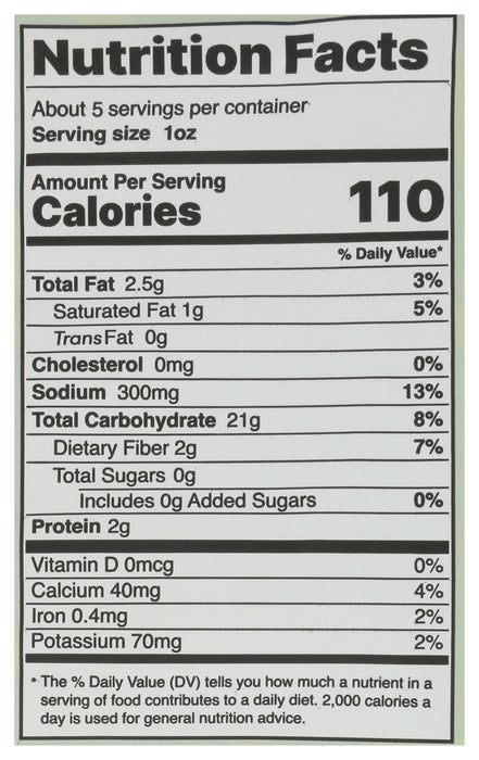 Tortilla Dip Chips, Hint of Lime, No Seed Oil Org, 5 oz