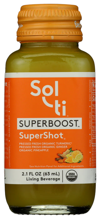 Superboost Super Shot, Turmeric, Ginger & Pineapple, 2.1 fl oz