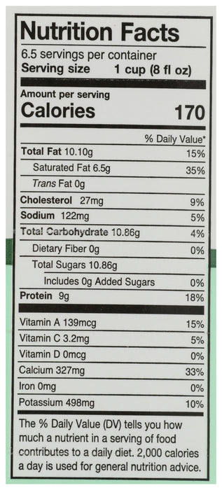 Goat Milk, Grade A Pasteurized, 1.5 lit/52 fl oz