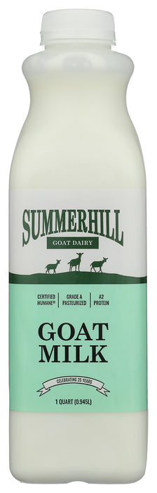 Goat Milk, Grade A pasteurized, 1 quart/32 fl oz