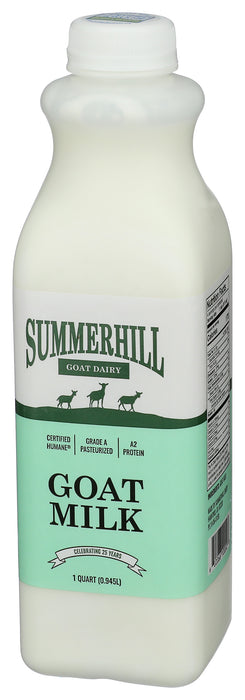 Goat Milk, Grade A pasteurized, 1 quart/32 fl oz