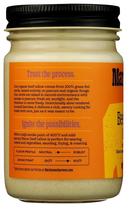Beef Tallow Grass Fed, Org, 11 oz