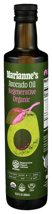 Avocado Oil, Reg Org, 16.9 fl oz