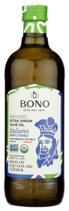 Italiano Unfiltered Extra Virgin Olive Oil, Org, 33.8 fl oz