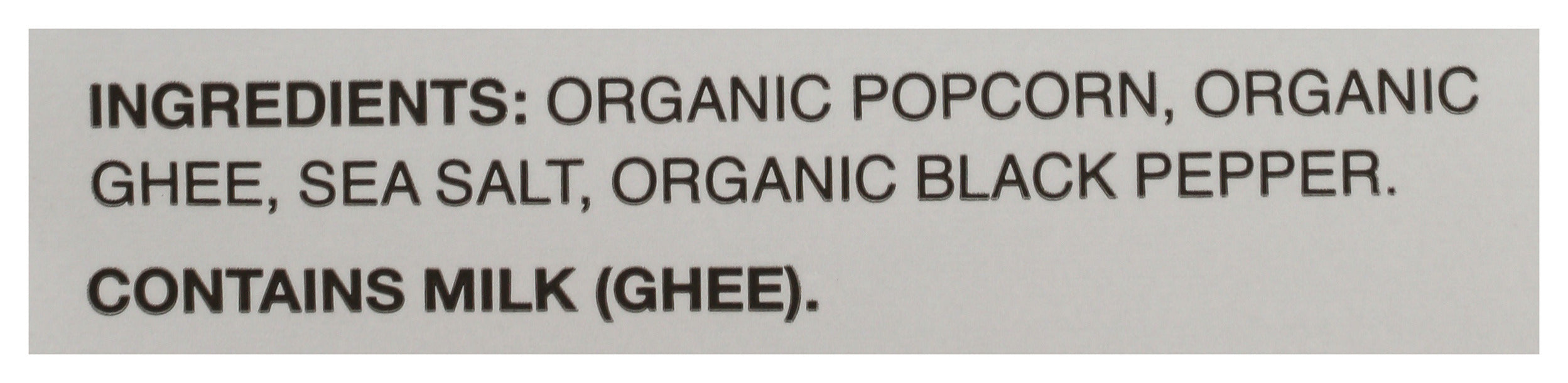 Salt & Pepper Popcorn, No Seed Oil Org, 4 oz