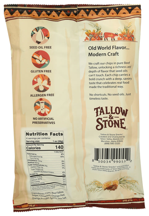 Horchata Churro Tortilla Chips w/ Wagyu Beef Tallow, 6 oz