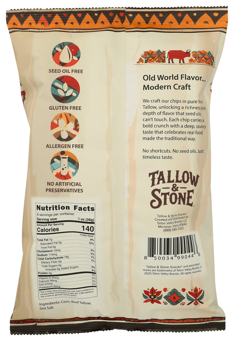 Tortilla Chips w/ Wagyu Beef Tallow, 6 oz