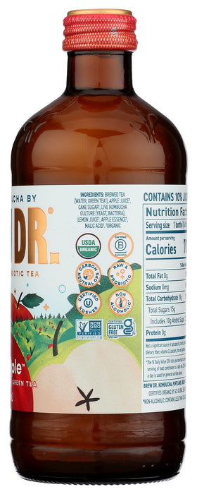 Crisp Apple Kombucha, Org, 14 fl oz