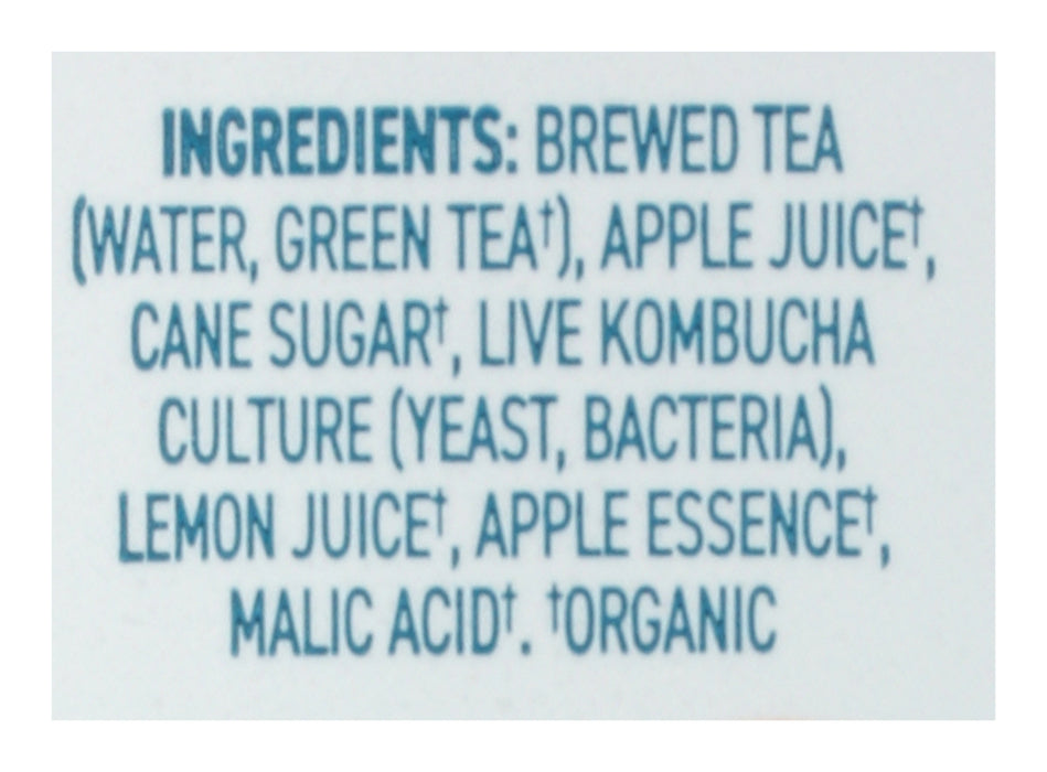 Crisp Apple Kombucha, Org, 14 fl oz