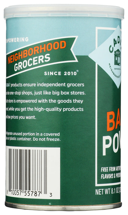Baking Powder, Aluminum Free, 8.1 oz