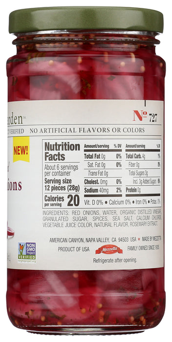 Pickled Red Onions, GF, 12 fl oz
