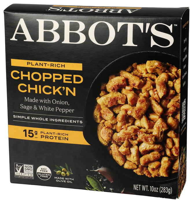 Plant-Rich Chopped Chick'n w/ Olive Oil, V, 10 oz