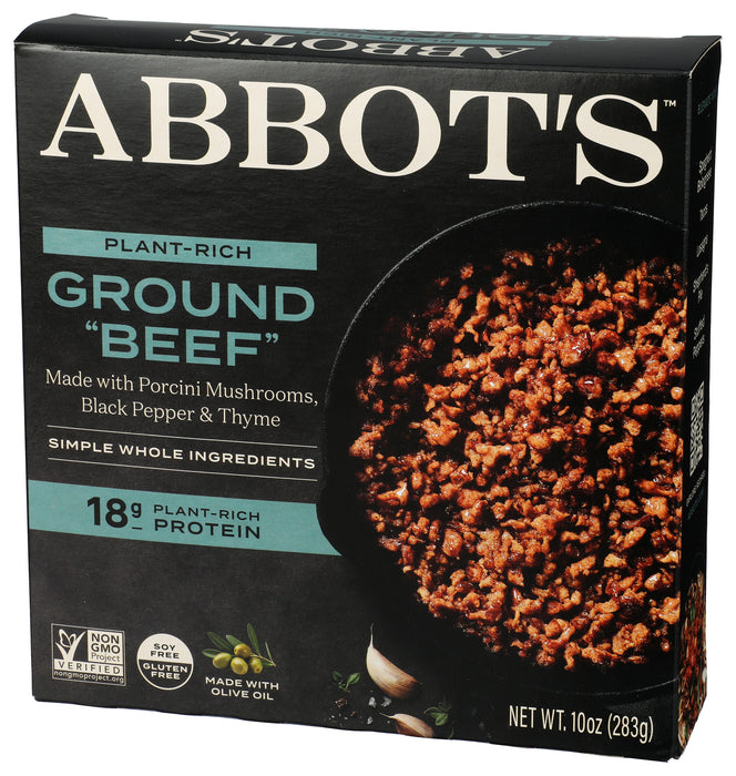 Plant-Rich Ground "Beef" w/ Olive Oil, V, 10 oz