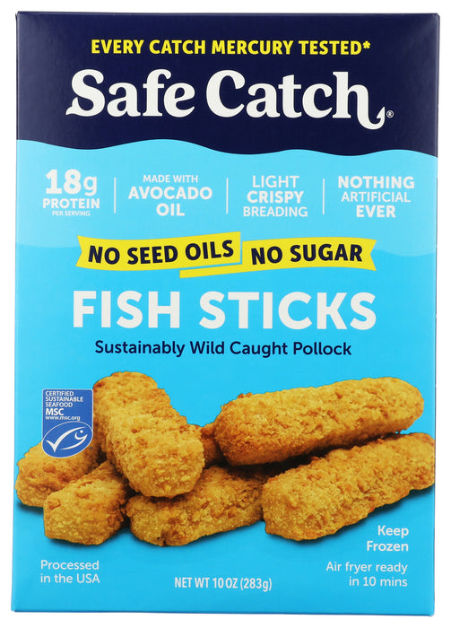 Fish Sticks, Wild Caught Pollock, No Seed Oil, 10 oz