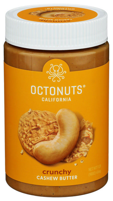 Crunchy Cashew Butter, 16 oz