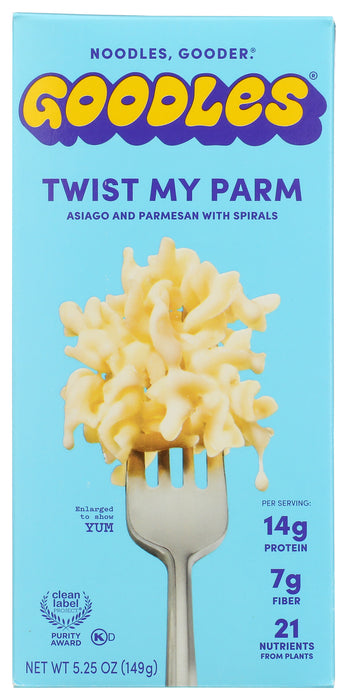 Twist My Parm, Asiago & Parmesan with Spirals, 5.25 oz