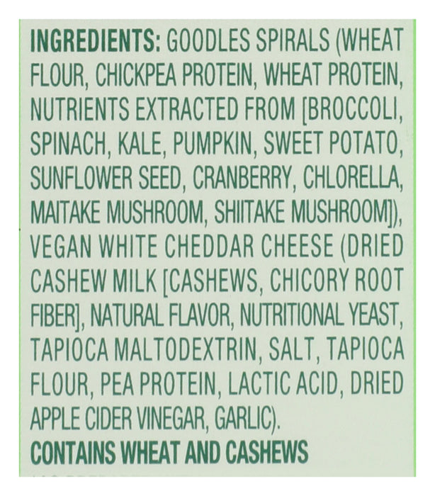 Vegan is Believin', Plant White Cheddar with Spirals, 5.25 oz