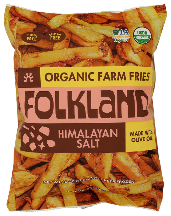 Potato Fries w/ Olive Oil, Himalayan Salt, Org, 16 oz