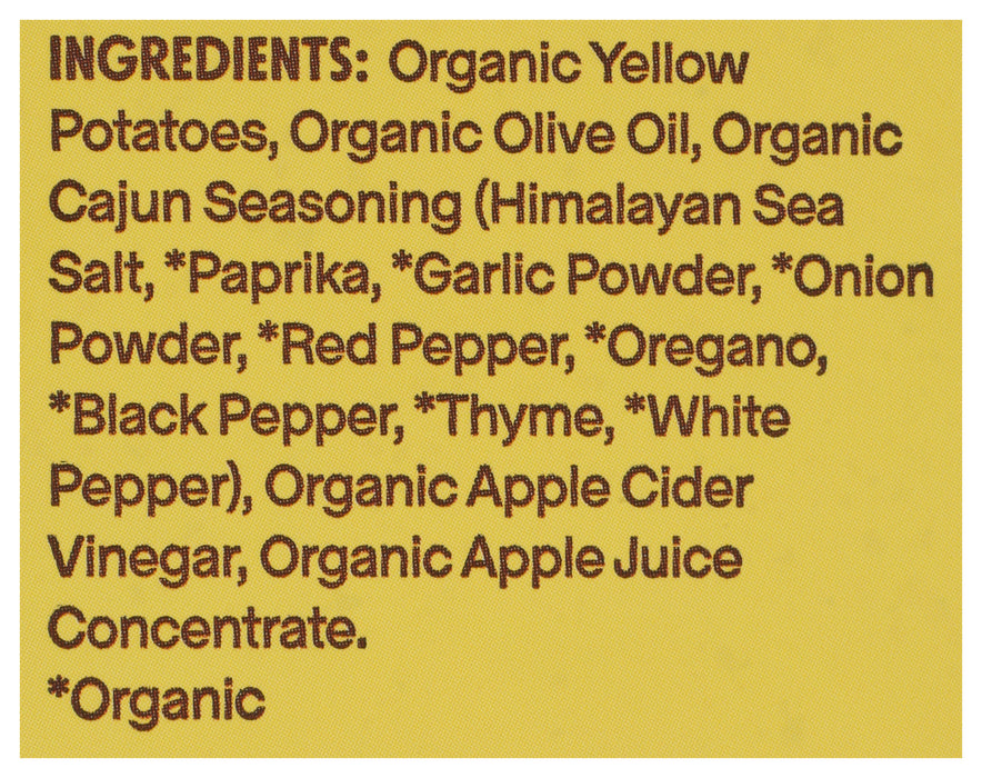 Potato Fries w/ Olive Oil, Cajun Spice, Org, 16 oz