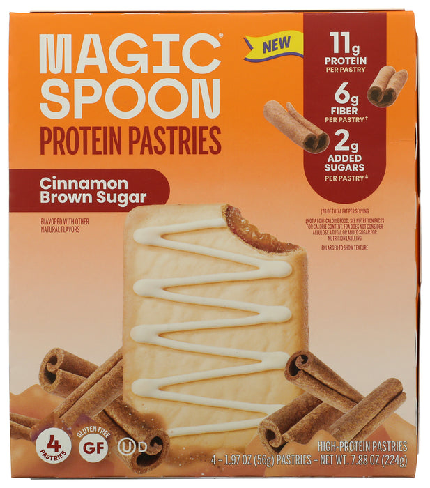 Protein Pastries, Cinnamon Brown Sugar 4 ct, 7.88 oz