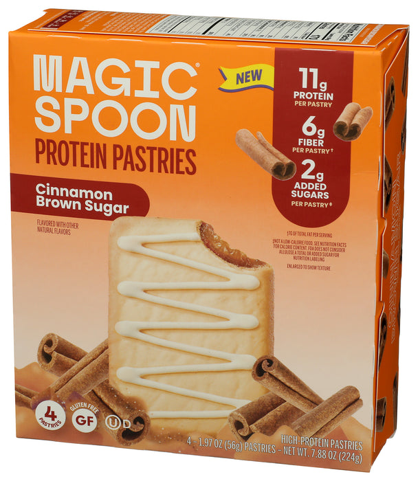 Protein Pastries, Cinnamon Brown Sugar 4 ct, 7.88 oz