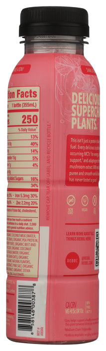 Protein Shake, Strawberry and Creme, Org, 12 fl oz