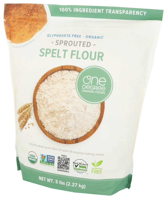 Sprouted Spelt Flour, Org, 5 lb
