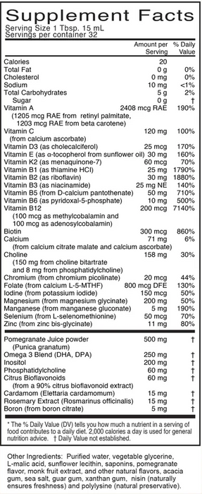 PreNatal + DHA, 16 fl oz