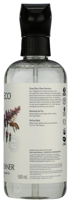 Glass Cleaner, w/ Peppermint Essential Oil, 16.9 fl oz
