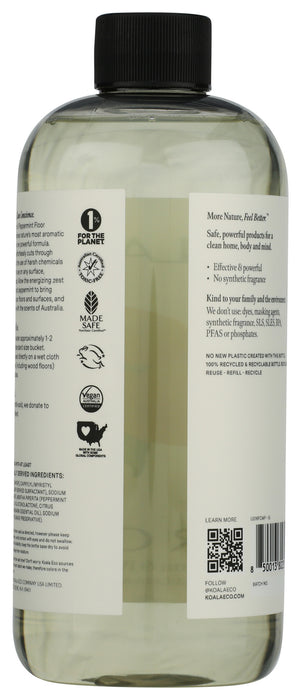 Floor Cleaner, Mandarin & Peppermint Essential Oil, 16.9 fl oz