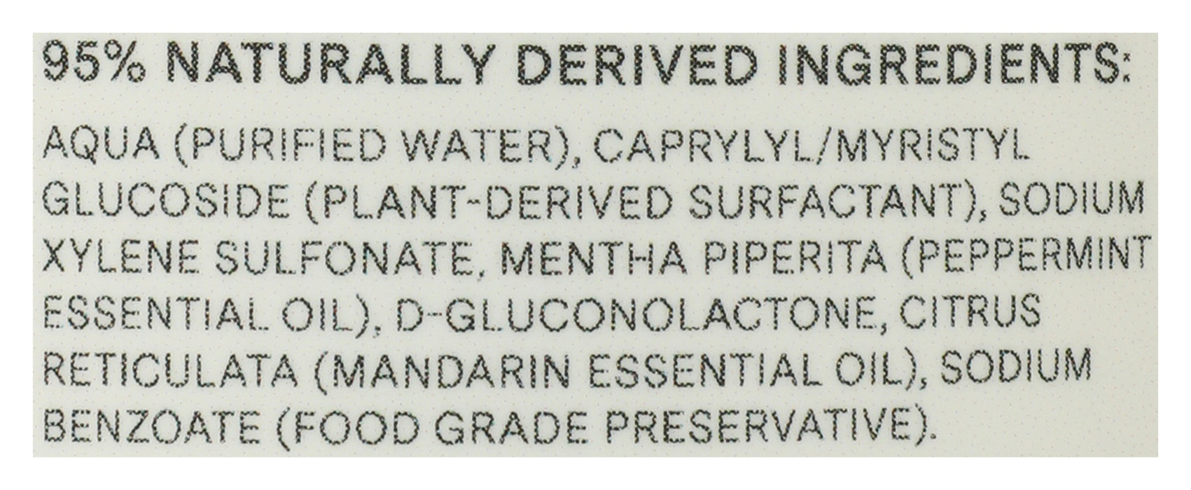 Floor Cleaner, Mandarin & Peppermint Essential Oil, 16.9 fl oz