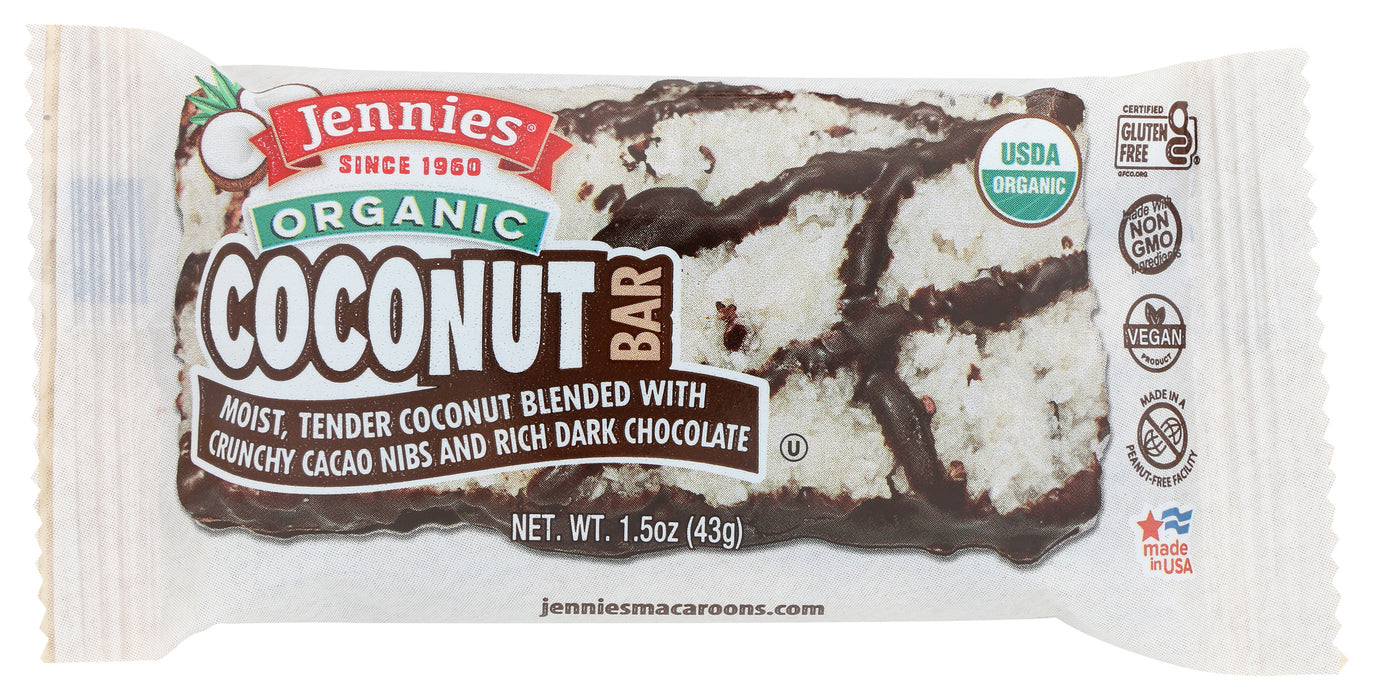 Raw Coconut Cacao Bar, Org, 1.5 oz