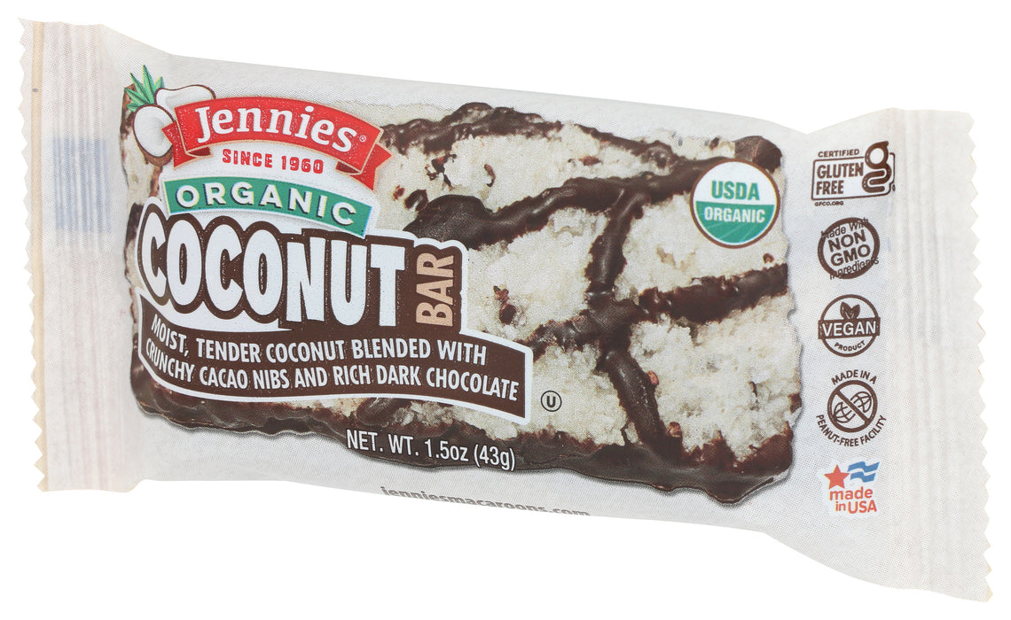 Raw Coconut Cacao Bar, Org, 1.5 oz