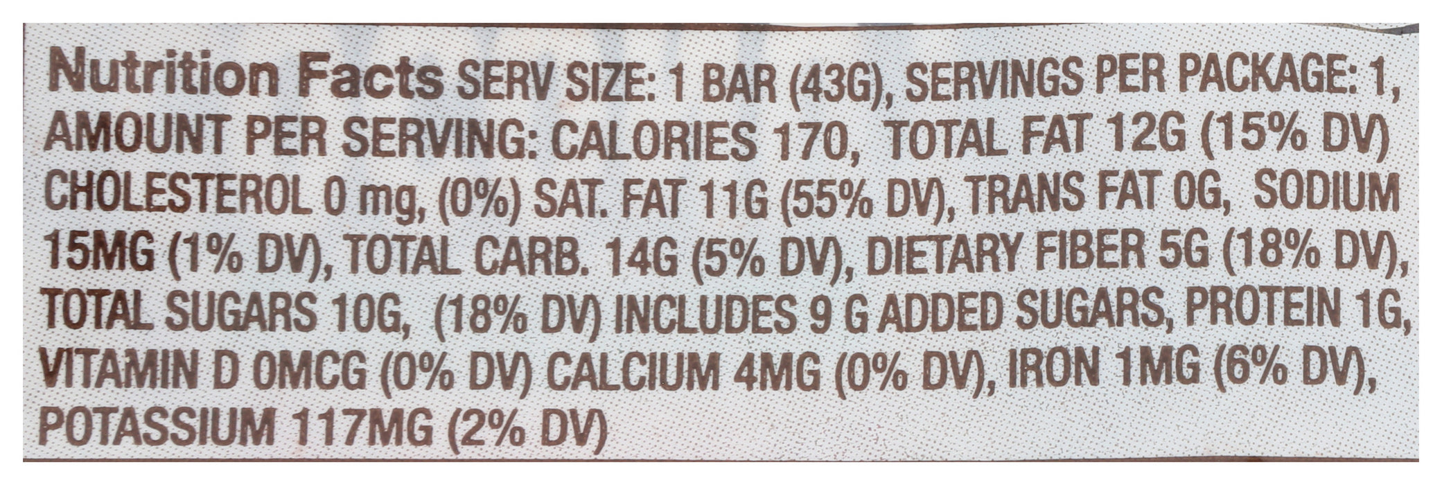 Raw Coconut Cacao Bar, Org, 1.5 oz