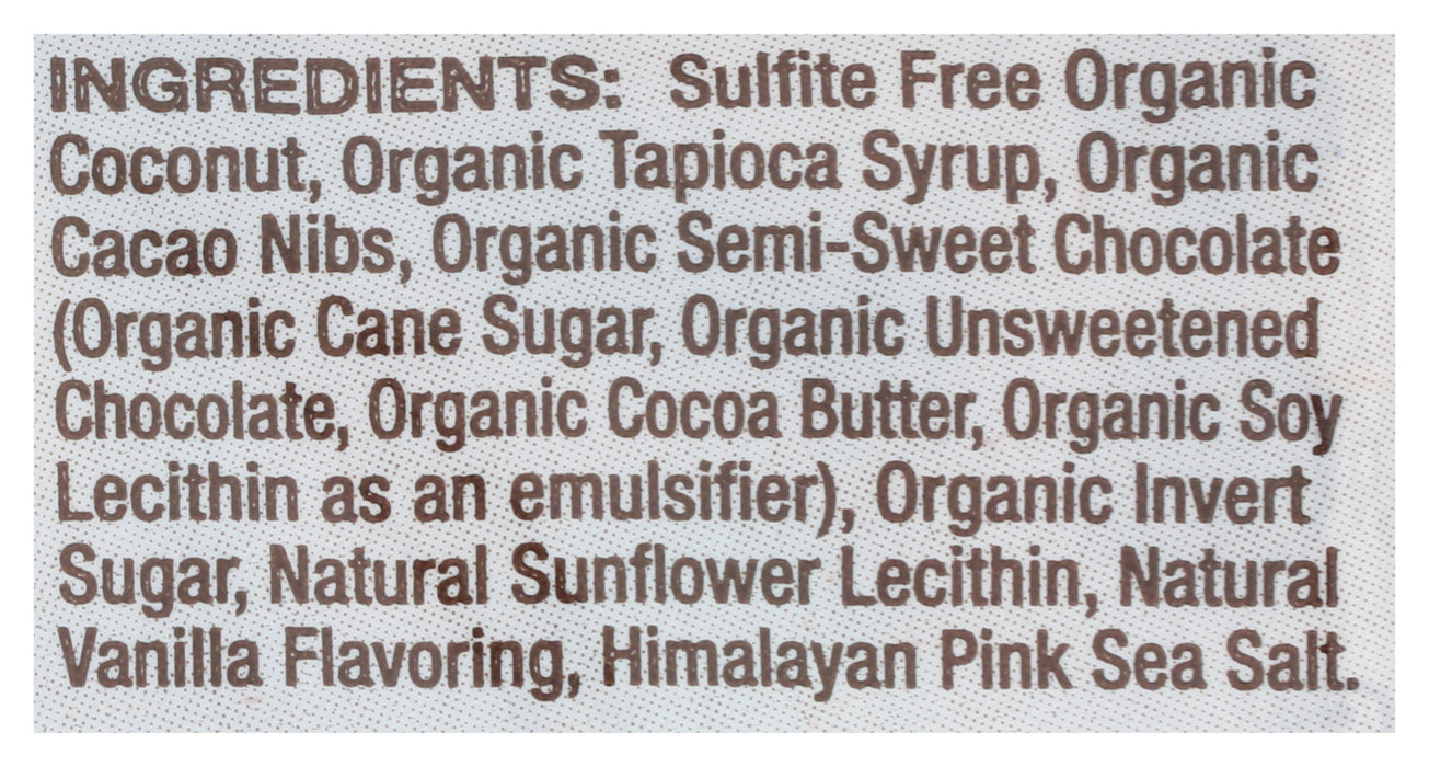 Raw Coconut Cacao Bar, Org, 1.5 oz