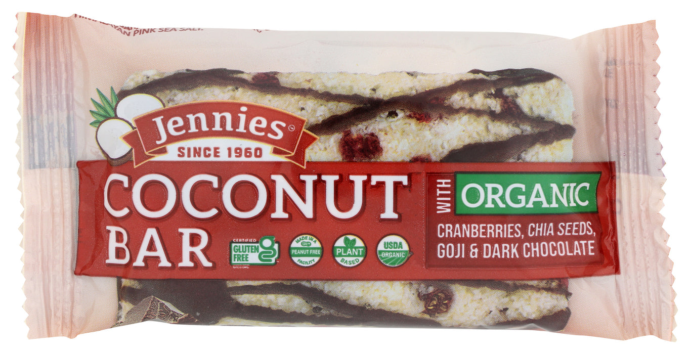 Raw Coconut Goji Bar, GF Org, 1.5 oz