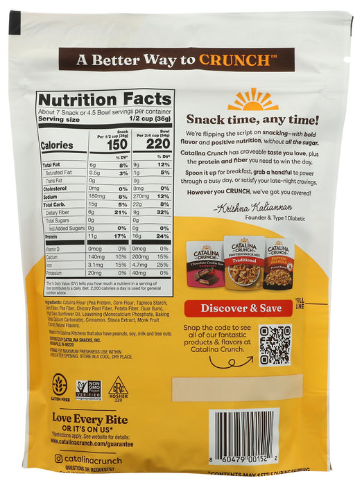 Cinnamon Toast Protein Cereal, 9 oz