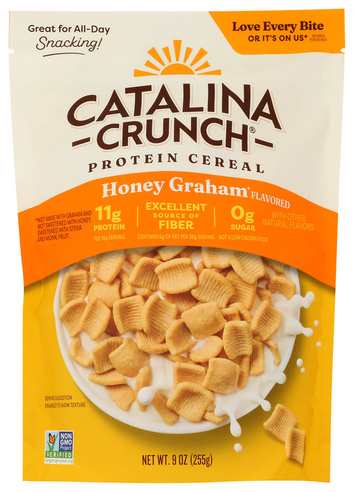 Honey Graham Flavored Protein Cereal, 9 oz