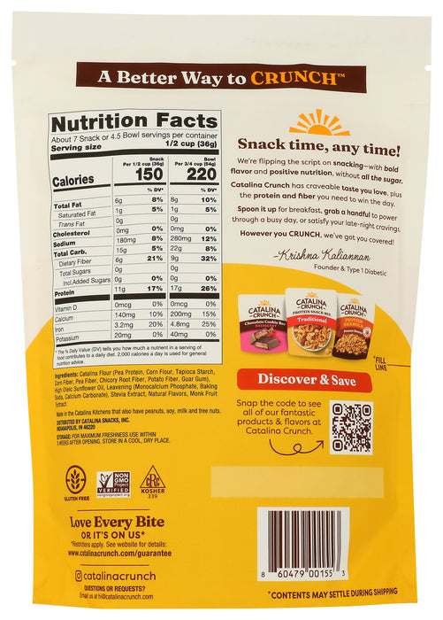 Honey Graham Flavored Protein Cereal, 9 oz
