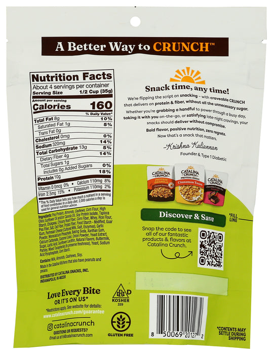 Parmesan Garlic Protein Snack Mix, 5.25 oz