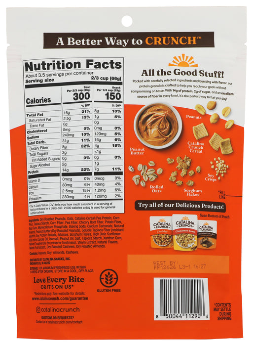 Peanut Butter Protein Granola, 8 oz