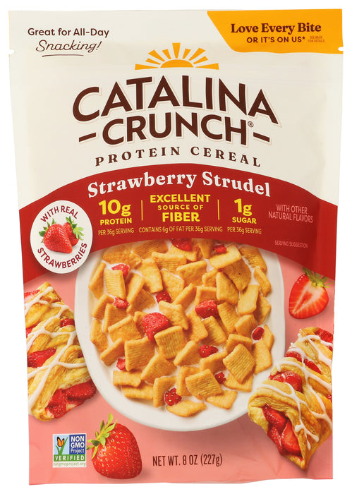 Strawberry Strudel Protein Cereal, 8 oz