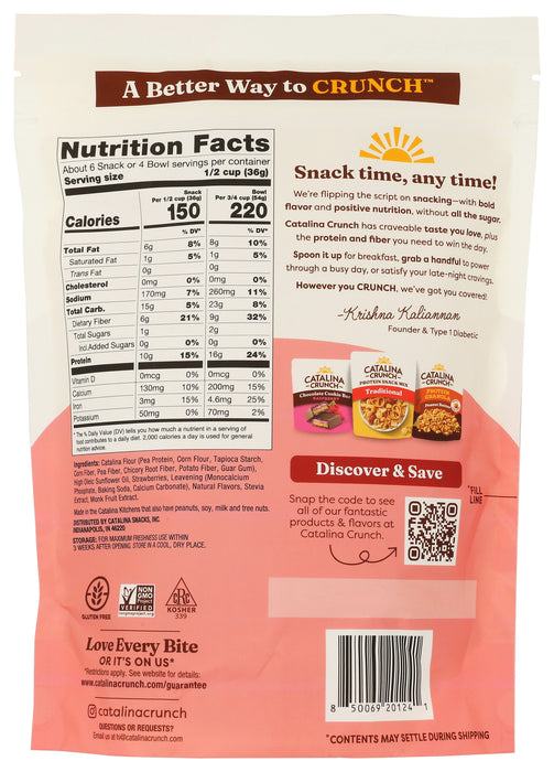 Strawberry Strudel Protein Cereal, 8 oz