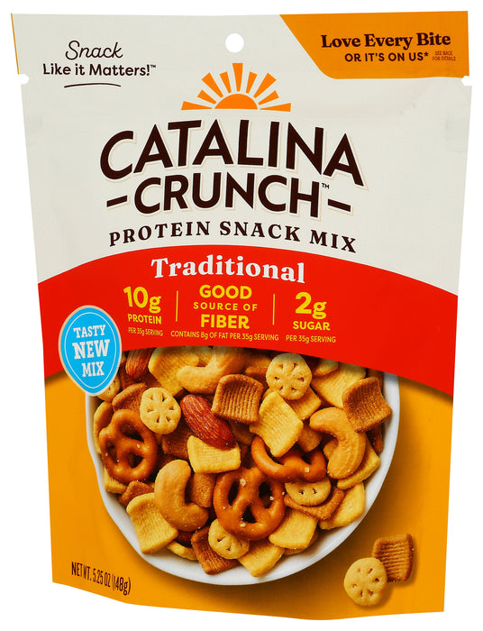 Traditional Crunch Protein Snack Mix, 6 oz