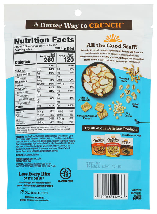 Vanilla Almond Protein Granola, 8 oz