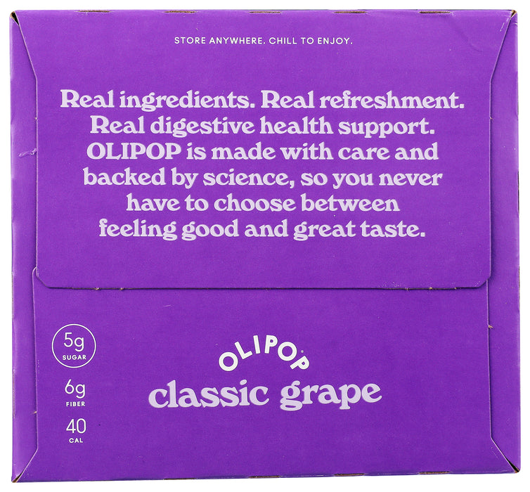 Classic Grape Prebiotic Soda 4 pack, 48 fl oz