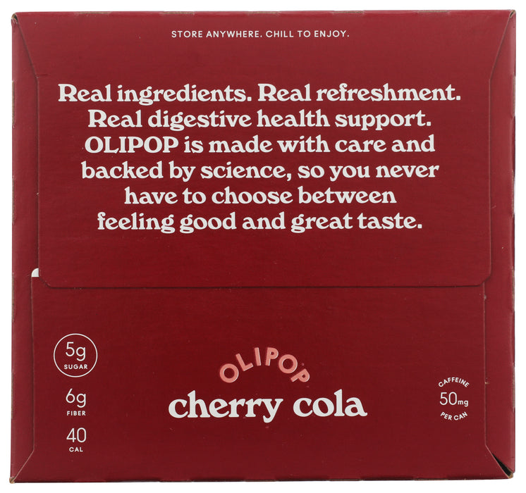 Cherry Cola Prebiotic Soda, 4 pack, 48 fl oz
