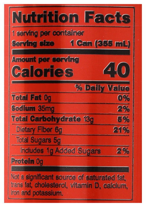 Cherry Cola Prebiotic Soda, 4 pack, 48 fl oz