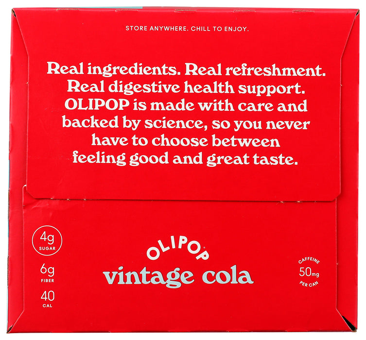 Vintage Cola Prebiotic Soda 4 pk, 48 fl oz