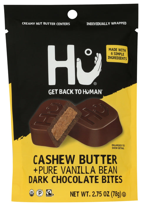 Cashew Butter Vanilla Bean Dark Chocolate Bite, FT Org, 2.75 oz